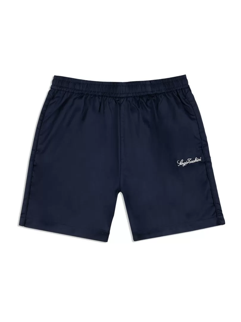 Sergio Tacchini Matching Separates>Giorgio Lounge Short- Maritime Blue