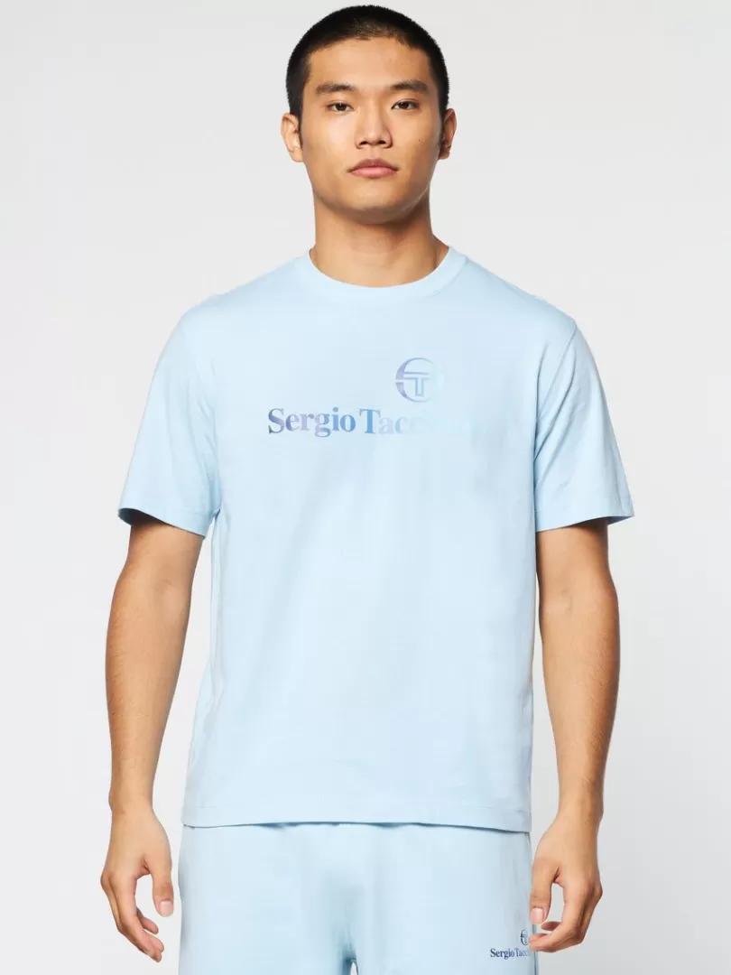 Sergio Tacchini Matching Separates>Gradiennte T-Shirt- Clear Sky