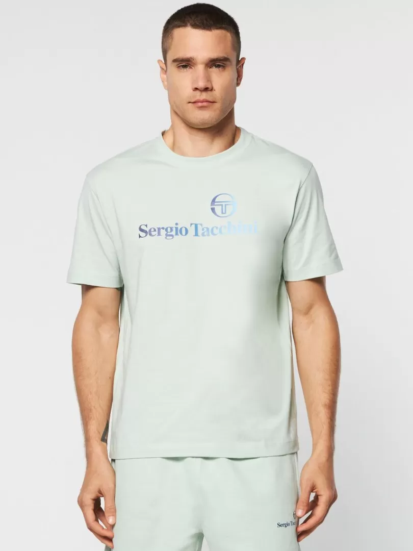 Sergio Tacchini Matching Separates>Gradiennte T-Shirt- Surf Spray