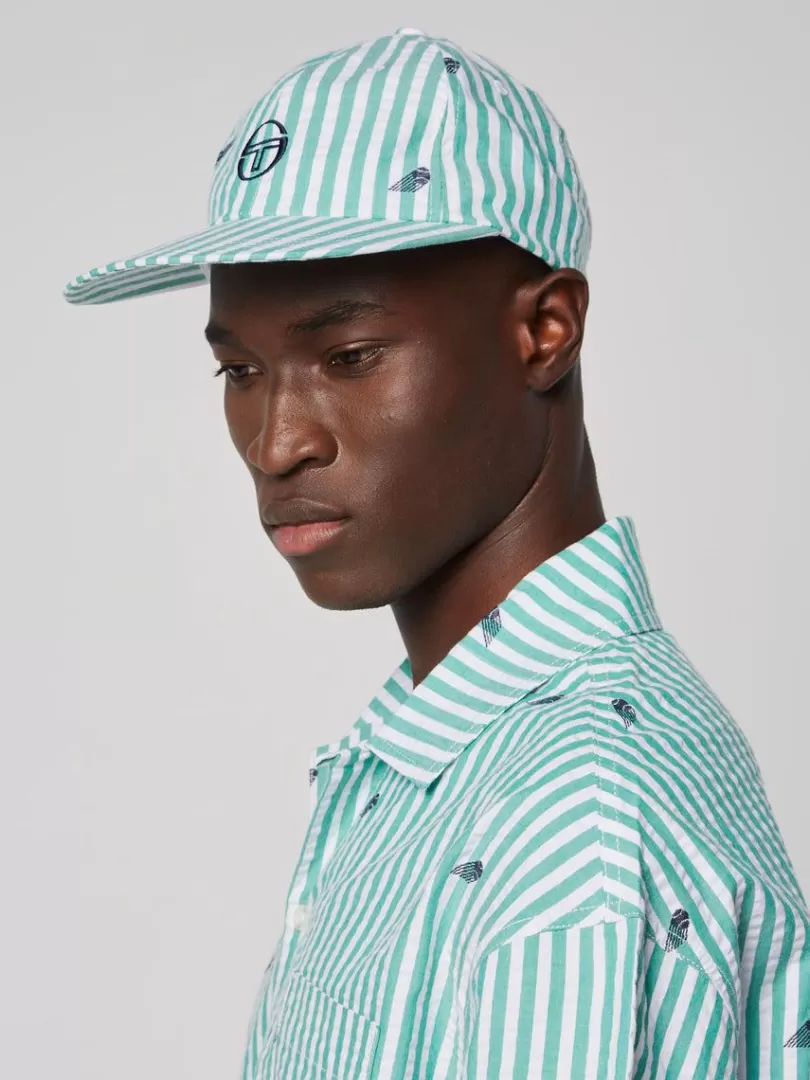 Sergio Tacchini Matching Separates>Granda Baseball Hat- Deep Mint