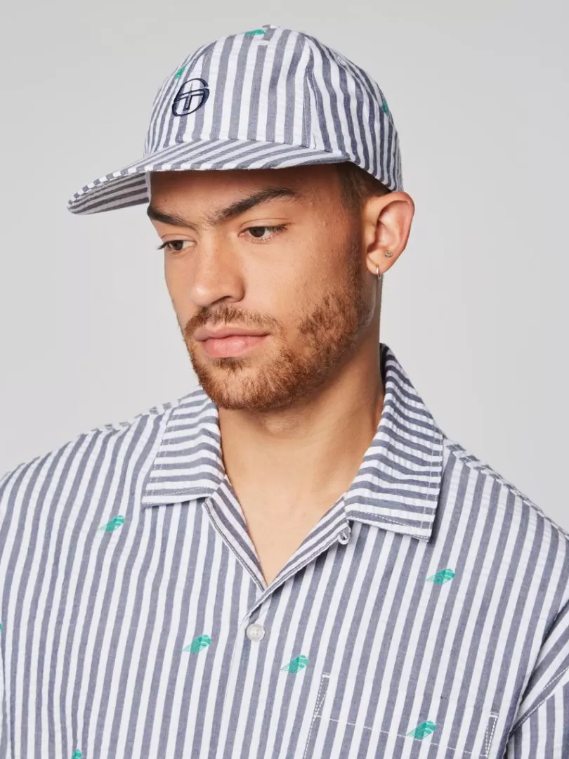 Sergio Tacchini View All>Granda Baseball Hat- Maritime Blue