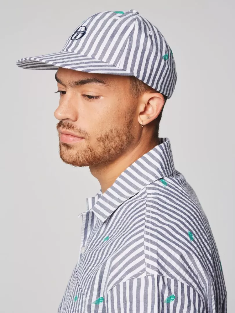 Sergio Tacchini View All>Granda Baseball Hat- Maritime Blue