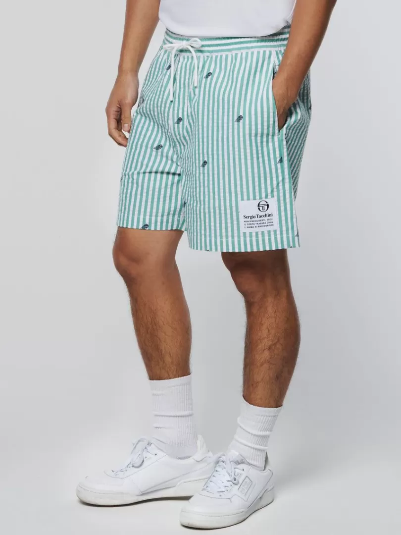 Sergio Tacchini Matching Separates>Granda Short- Deep Mint