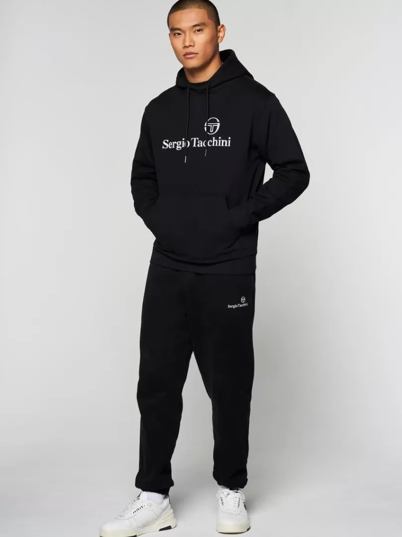 Sergio Tacchini Sweatshirts And Hoodies>Heritage Hoodie- Black Beauty