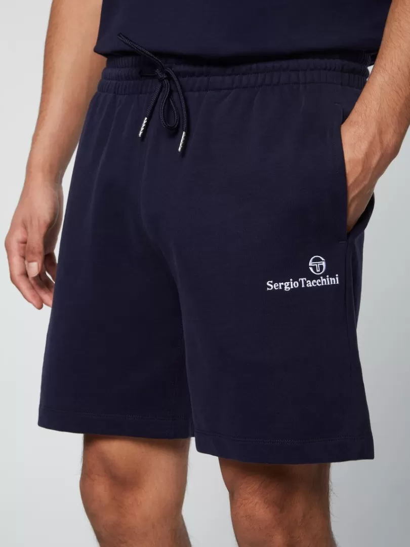 Sergio Tacchini Matching Separates>Heritage Short- Maritime Blue