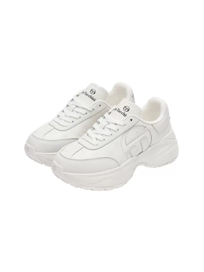 Sergio Tacchini For The Court>La Faccia Sneaker- Optical White