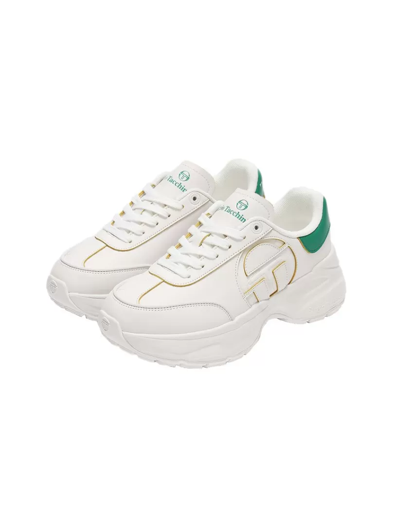 Sergio Tacchini Shoes>La Faccia Sneaker- White/ Multi