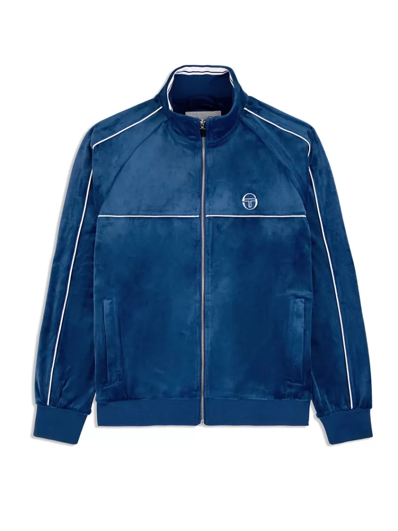 Sergio Tacchini Jackets>Lioni Velour Track Jacket Archivio- Limoges