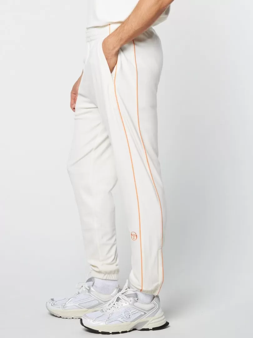 Sergio Tacchini Pants And Sweatpants>Lioni Velour Track Pant Archivio- Gardenia