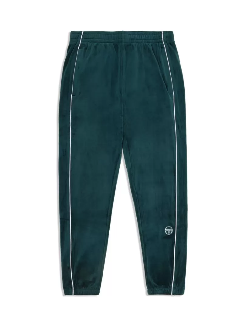 Sergio Tacchini Pants And Sweatpants>Lioni Velour Track Pant- Botanical Garden