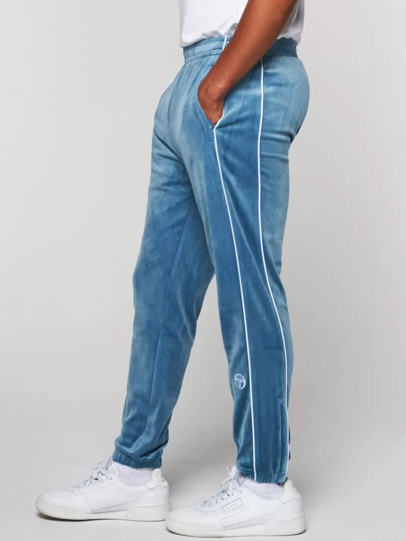 Sergio Tacchini Pants And Sweatpants>Lioni Velour Track Pant- Stellar