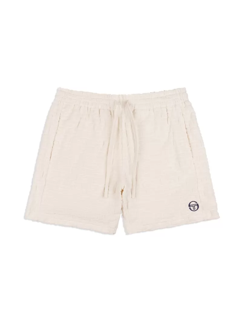 Sergio Tacchini Shorts And Swim>Livata Monogram Short- Gardenia