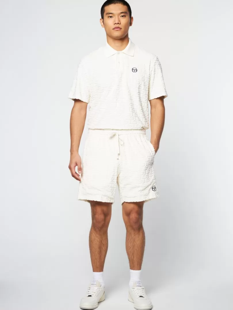 Sergio Tacchini Shorts And Swim>Livata Monogram Short- Gardenia