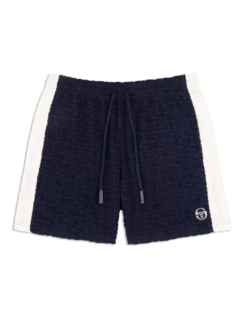 Sergio Tacchini Matching Separates>Livata Monogram Short- Maritime Blue