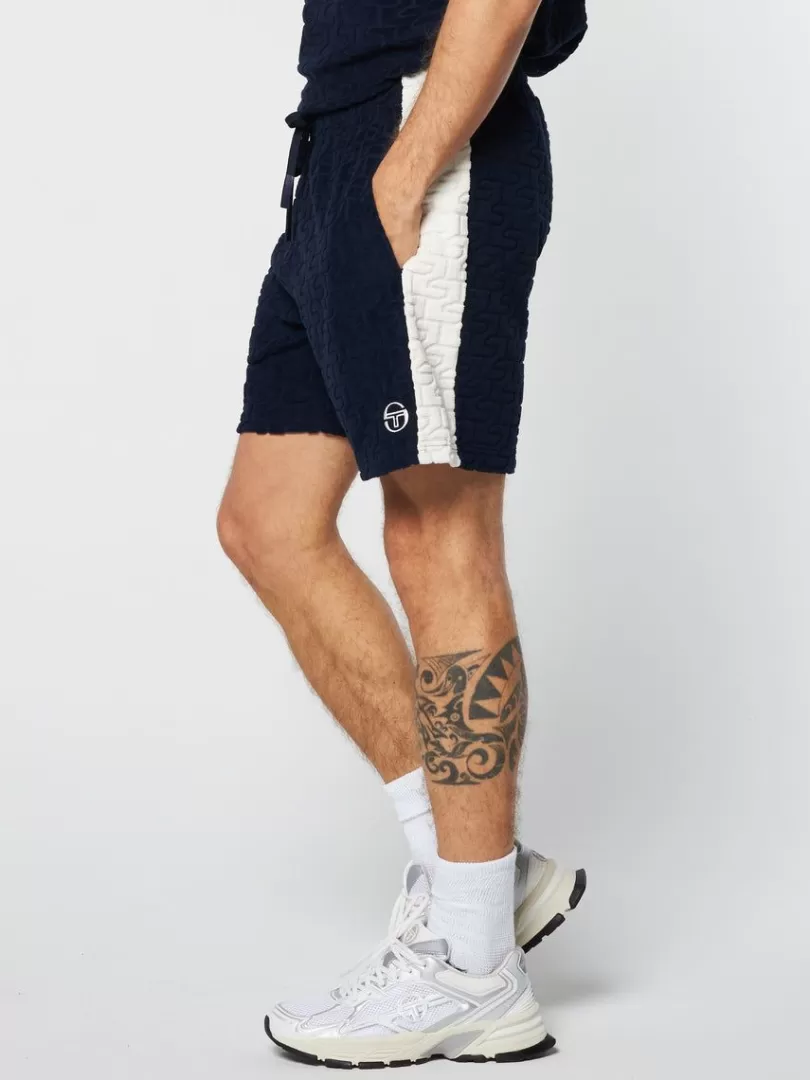 Sergio Tacchini Matching Separates>Livata Monogram Short- Maritime Blue