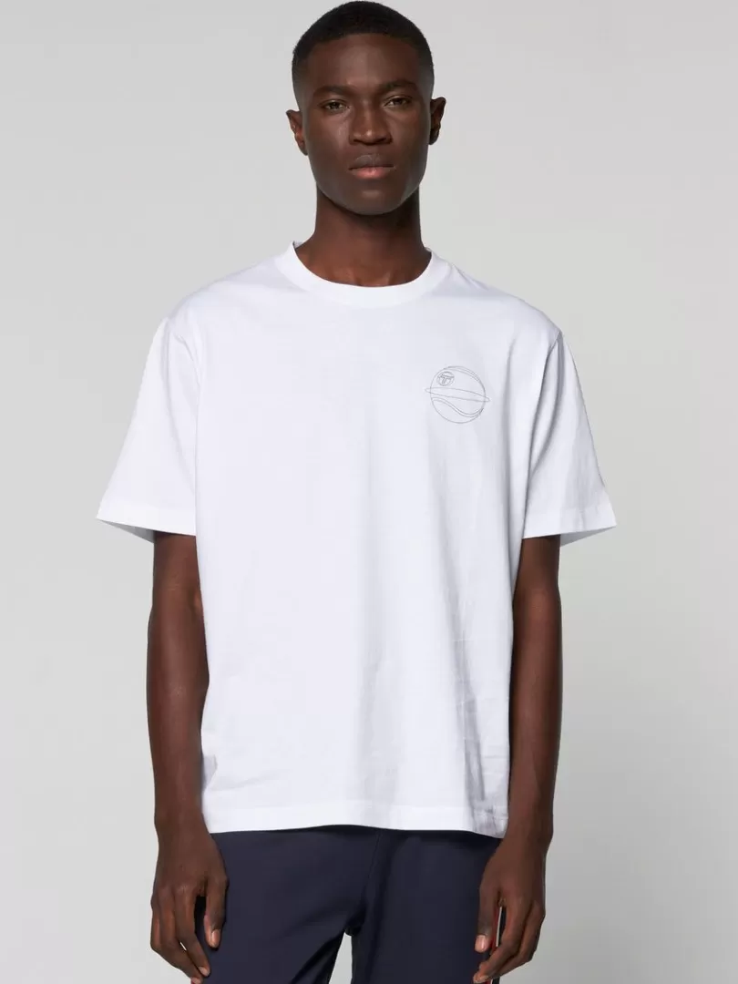 Sergio Tacchini T-Shirts>Lo Sport T-Shirt-White