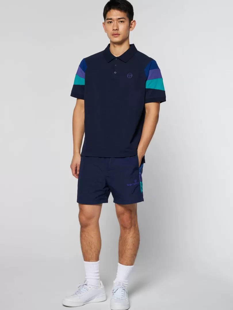 Sergio Tacchini Polos>Macao Polo- Maritime Blue