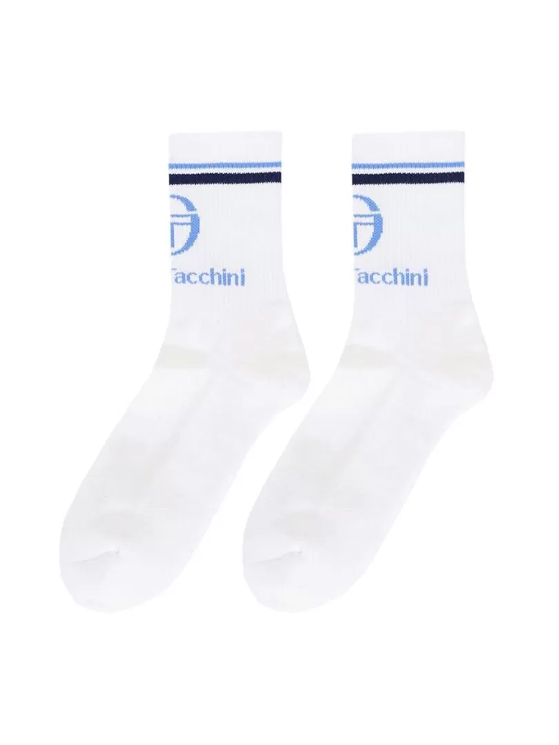 Sergio Tacchini For The Court>Mc Staff Socks- Off White