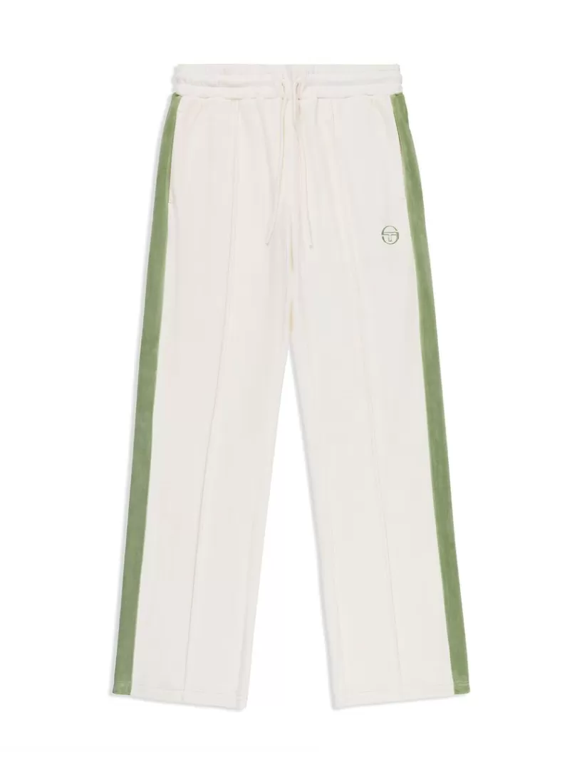 Sergio Tacchini Velour>Miss Carlotta Velour Track Pant-Gardenia