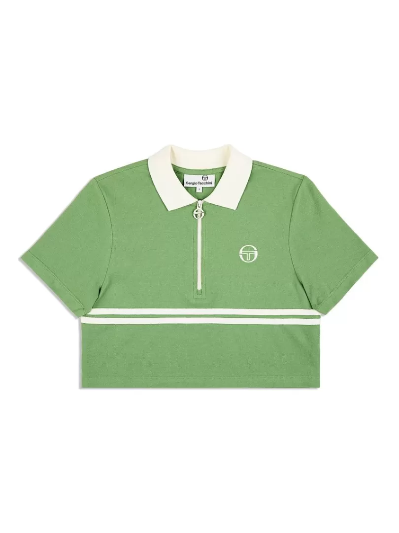 Sergio Tacchini For The Court>Miss Supermac Polo- Jade Green