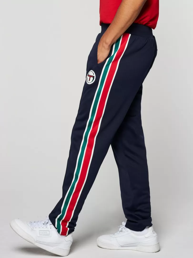 Sergio Tacchini Pants And Sweatpants>Monte Jogger Archivio- Maritime Blue