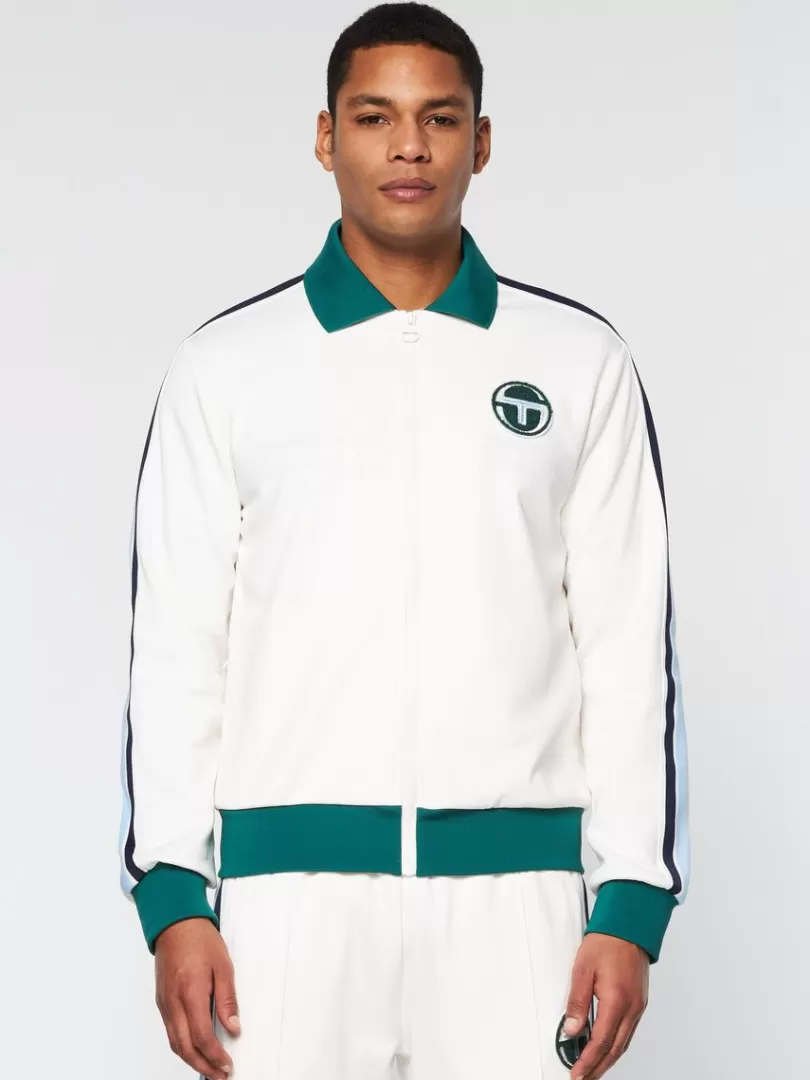 Sergio Tacchini Jackets>Monte Track Jacket Archivio- Gardenia