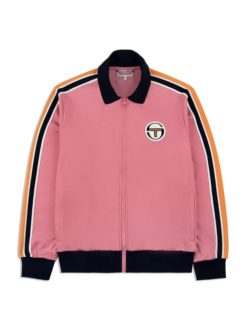 Sergio Tacchini Jackets>Monte Track Jacket Archivio- Wild Rose