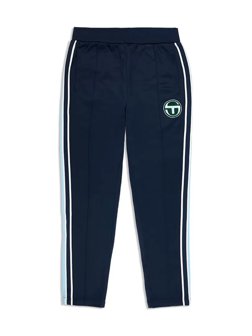 Sergio Tacchini Pants And Sweatpants>Monte Track Pant Archivio- Maritime Blue