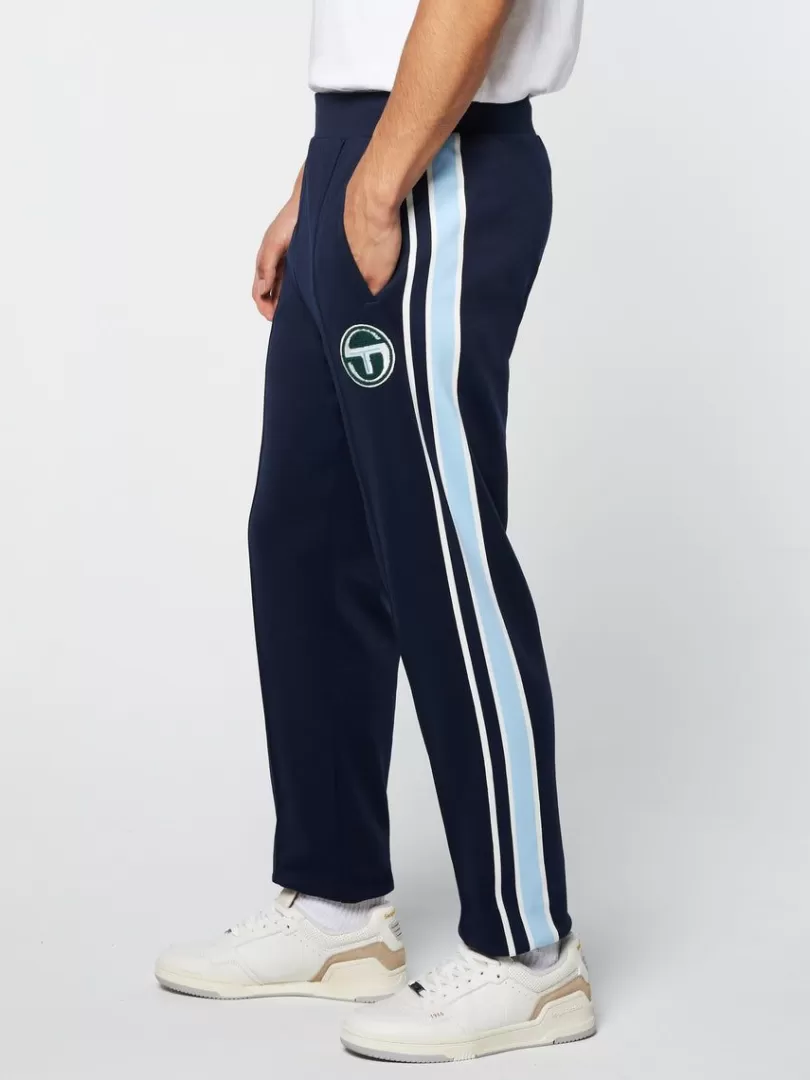 Sergio Tacchini Pants And Sweatpants>Monte Track Pant Archivio- Maritime Blue