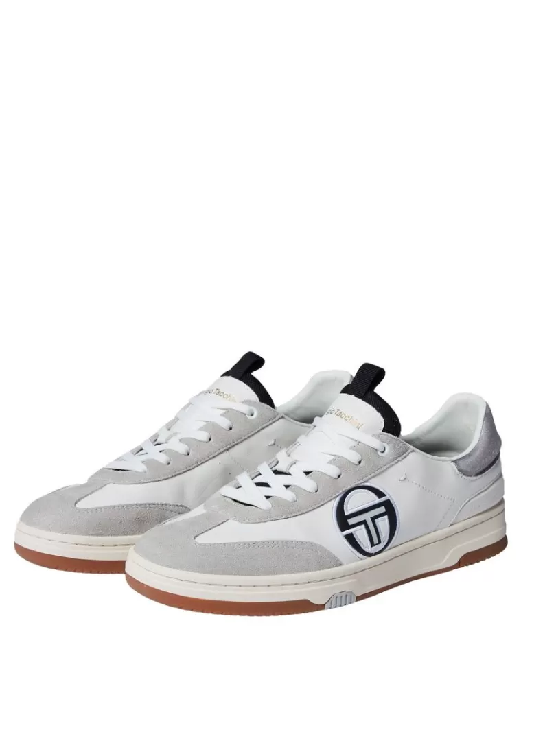 Sergio Tacchini View All>Neo Terrace Da Sneaker- White/ Antique White/ Raven