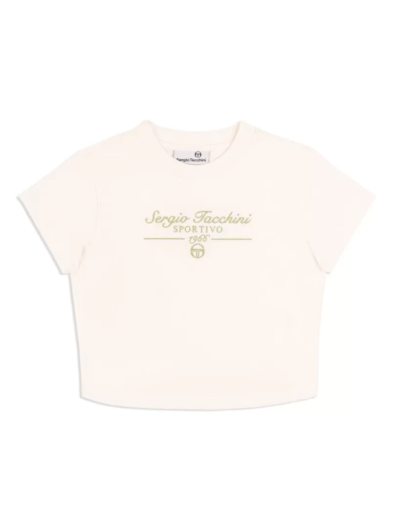 Sergio Tacchini Tops And Sports Bras>Nicola Graphic T-Shirt- Gardenia