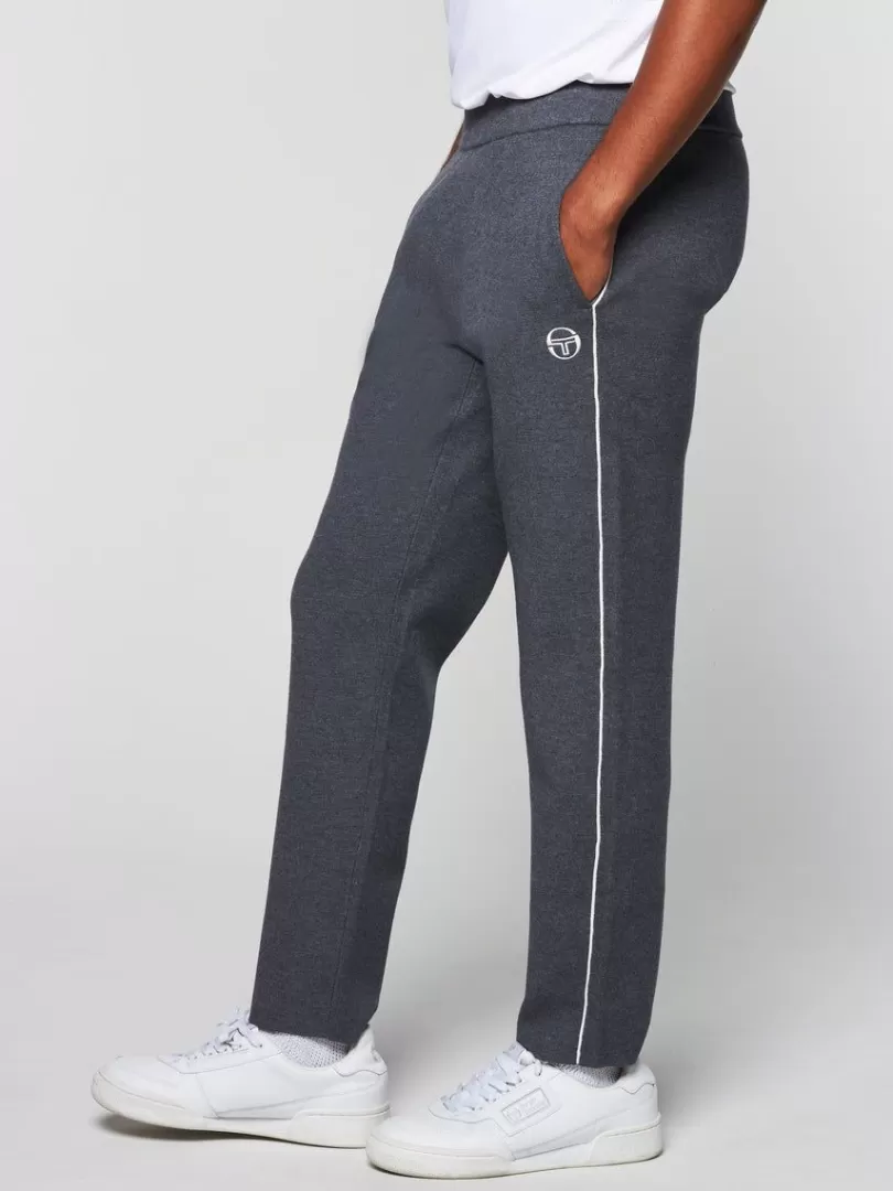 Sergio Tacchini Pants And Sweatpants>Nostra Track Pant- Dark Grey/ Melange