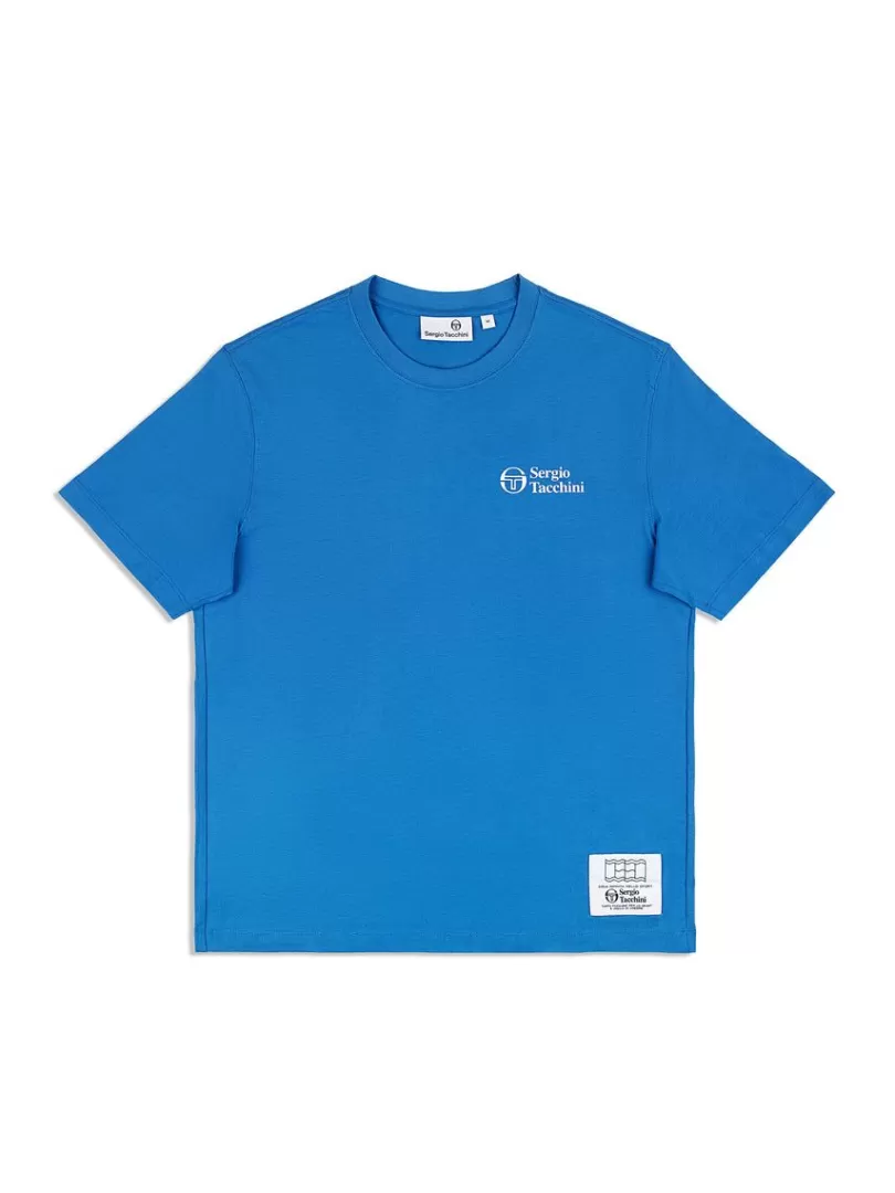 Sergio Tacchini The Essentials>Onda T-Shirt- Palace Blue