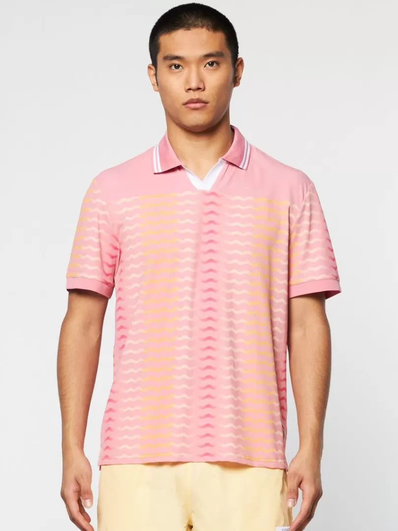 Sergio Tacchini Matching Separates>Ondulato Polo- Wild Rose