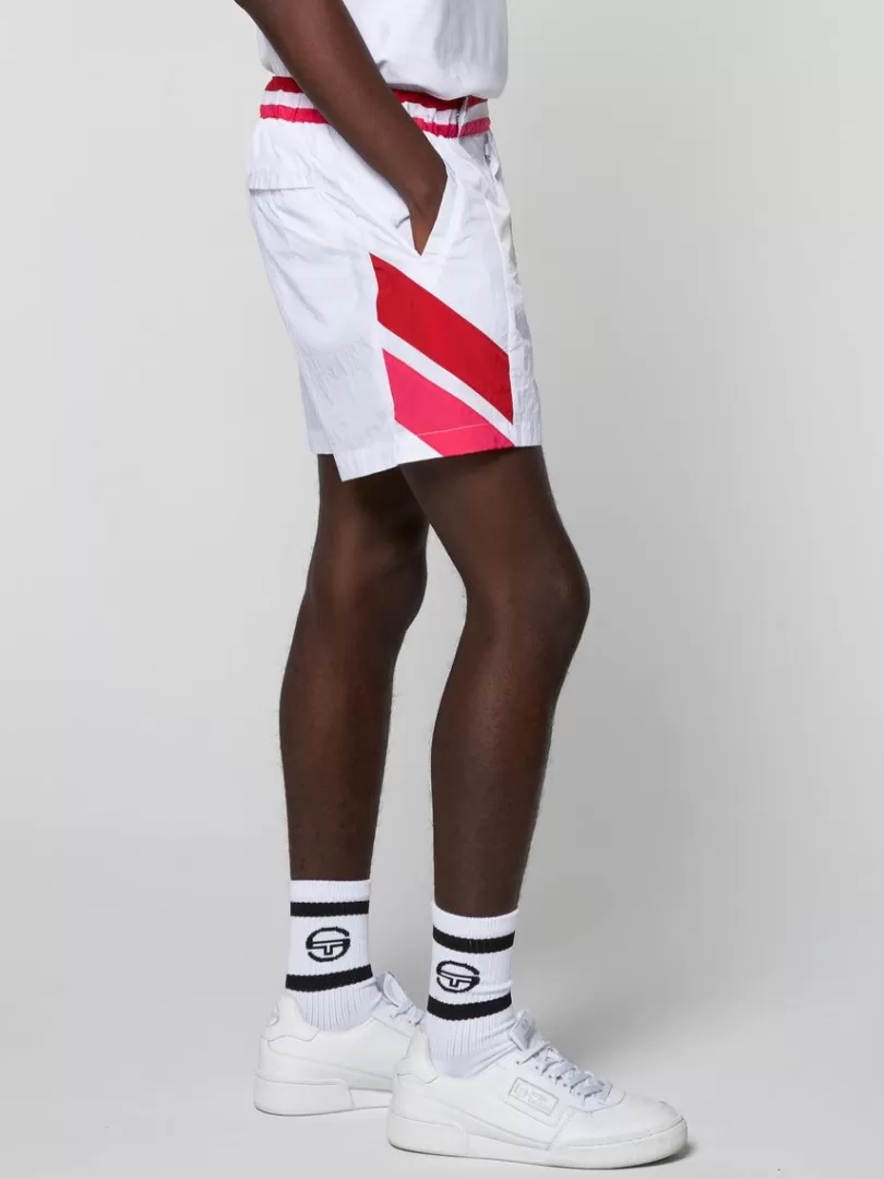 Sergio Tacchini Shorts And Swim>Ortica Tennis Short- White