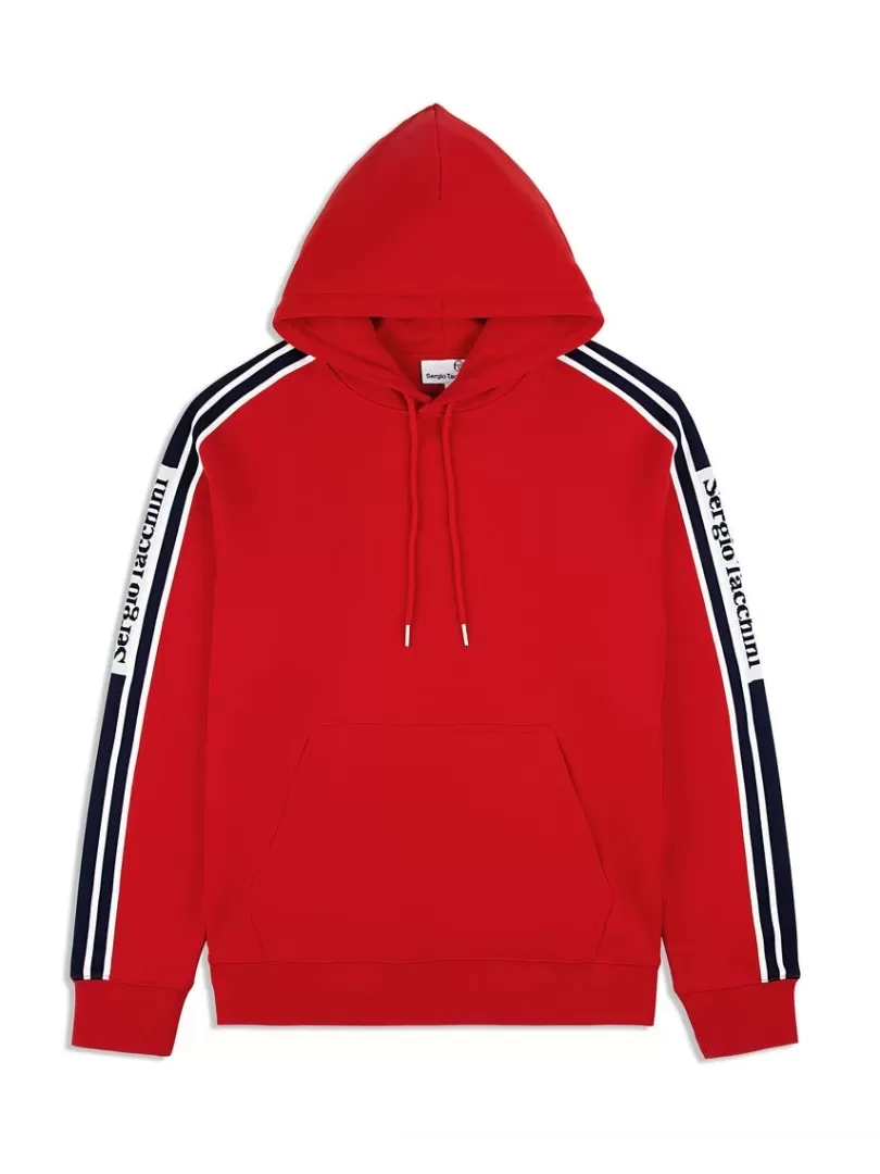 Sergio Tacchini View All>Pereto Tape Hoodie- Adrenaline Rush