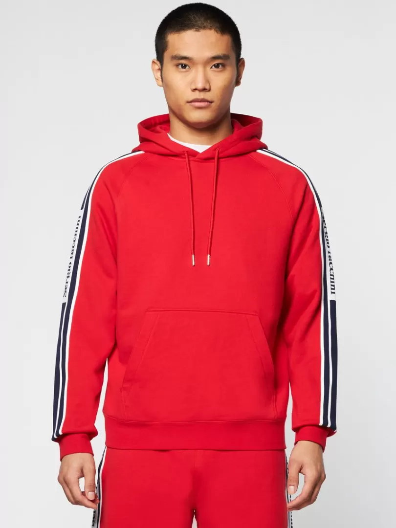 Sergio Tacchini Matching Separates>Pereto Tape Hoodie- Adrenaline Rush