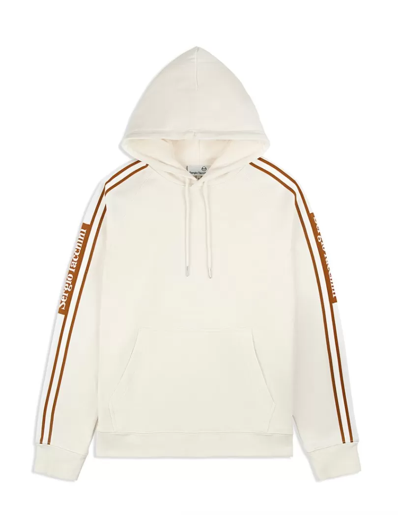 Sergio Tacchini Sweatshirts And Hoodies>Pereto Tape Hoodie- Gardenia