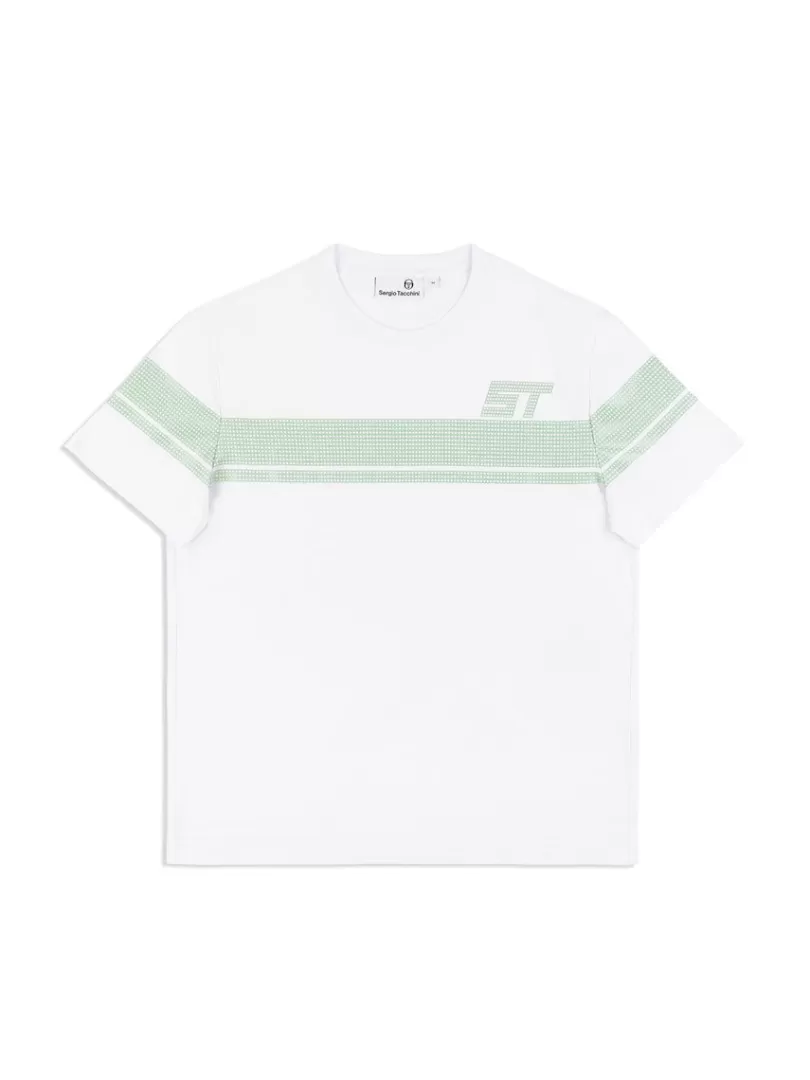 Sergio Tacchini Matching Separates>Perforata T-Shirt- Surf Spray