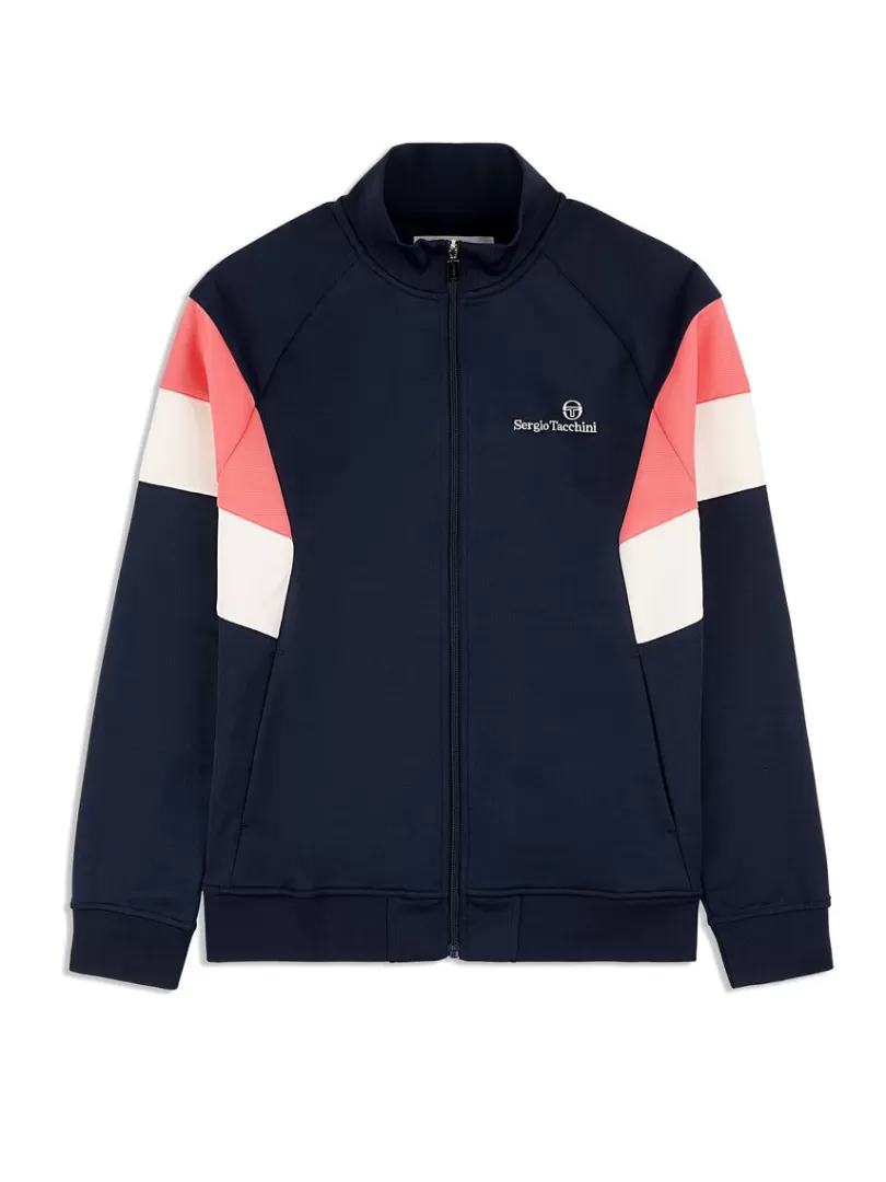 Sergio Tacchini Jackets>Pero Track Jacket Archivio- Maritime Blue