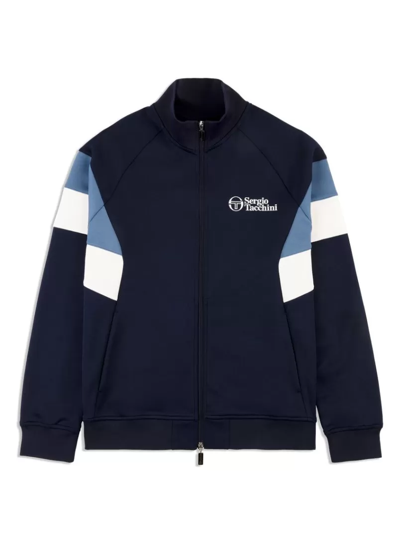 Sergio Tacchini Jackets>Pero Track Jacket- Maritime Blue