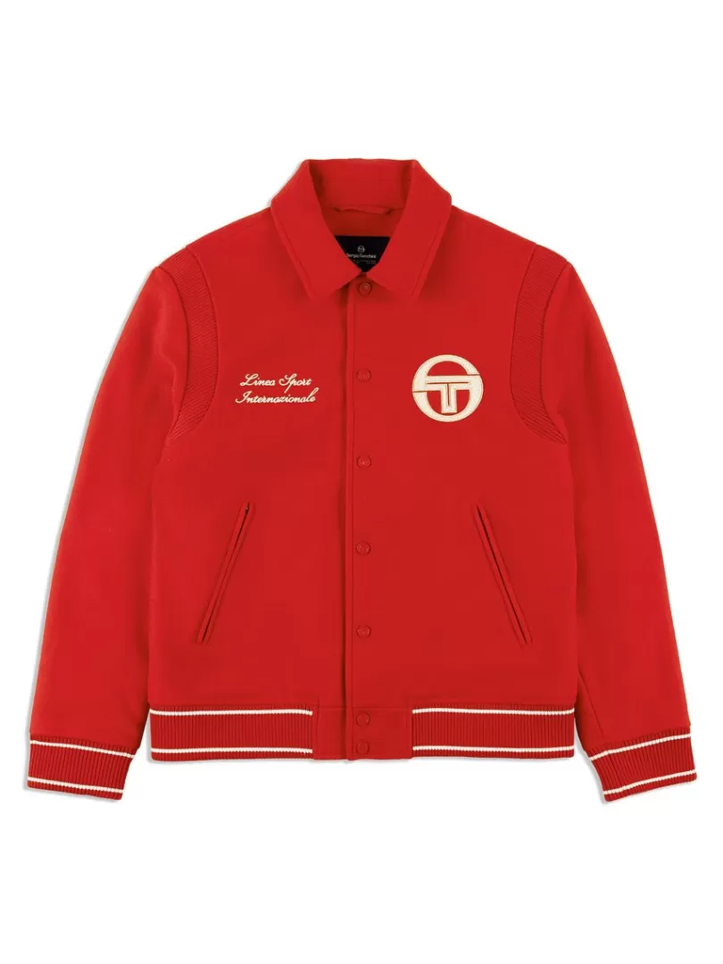 Sergio Tacchini Jackets>Prep Wool Varsity Jacket- Adrenaline Rush