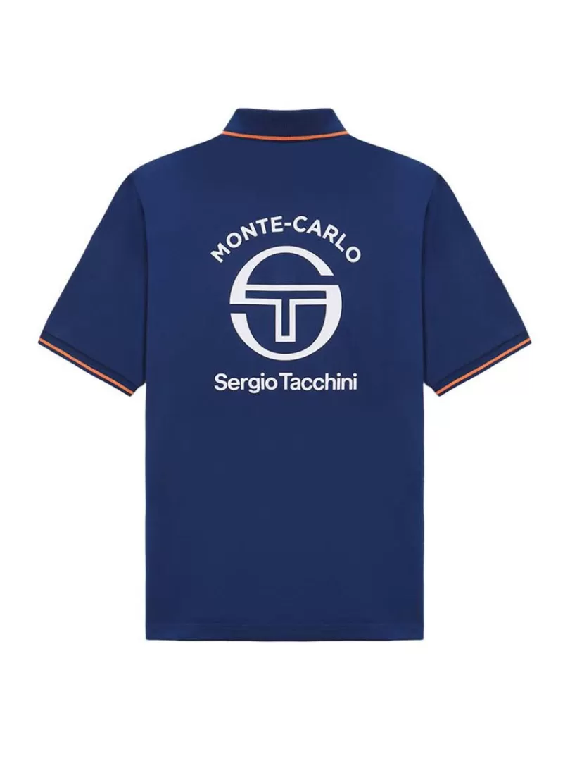 Sergio Tacchini Polos>Ranking Staff Polo- Navy