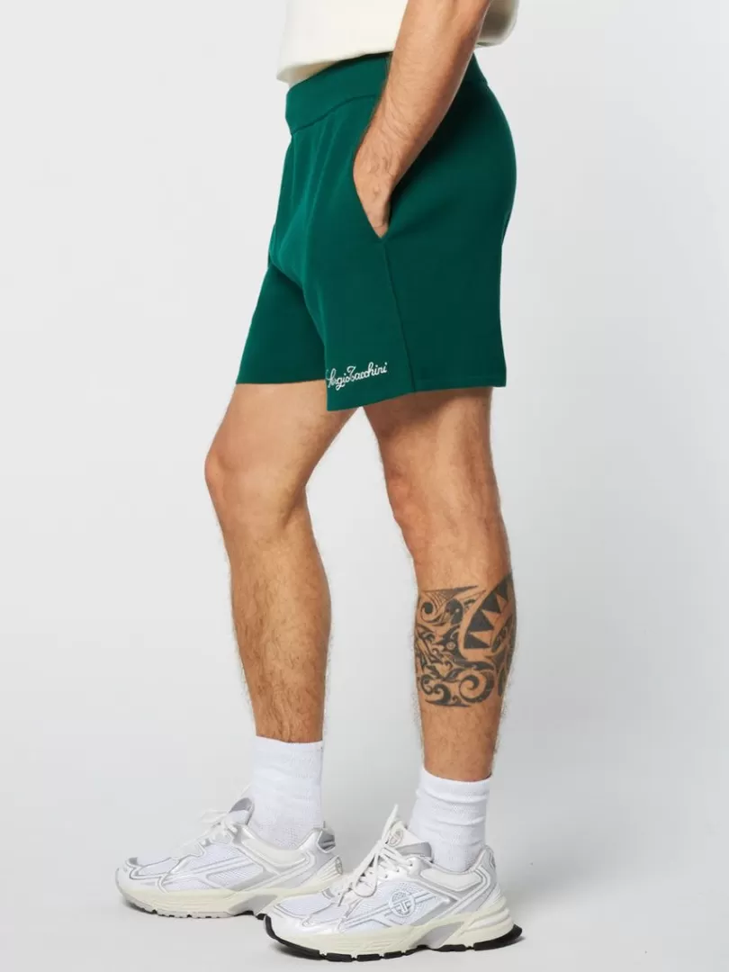 Sergio Tacchini Shorts And Swim>Roselli Knit Short- Evergreen