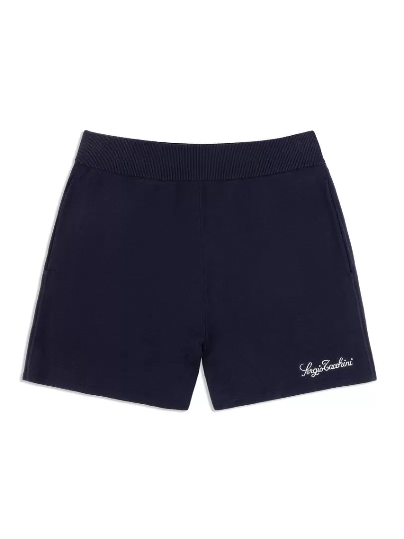 Sergio Tacchini Matching Separates>Roselli Knit Short- Maritime Blue