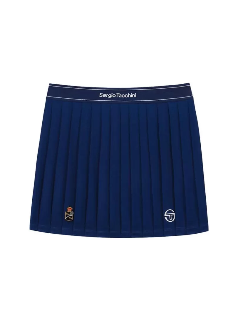 Sergio Tacchini For The Court>Scratch Staff Pleated Skort- Navy