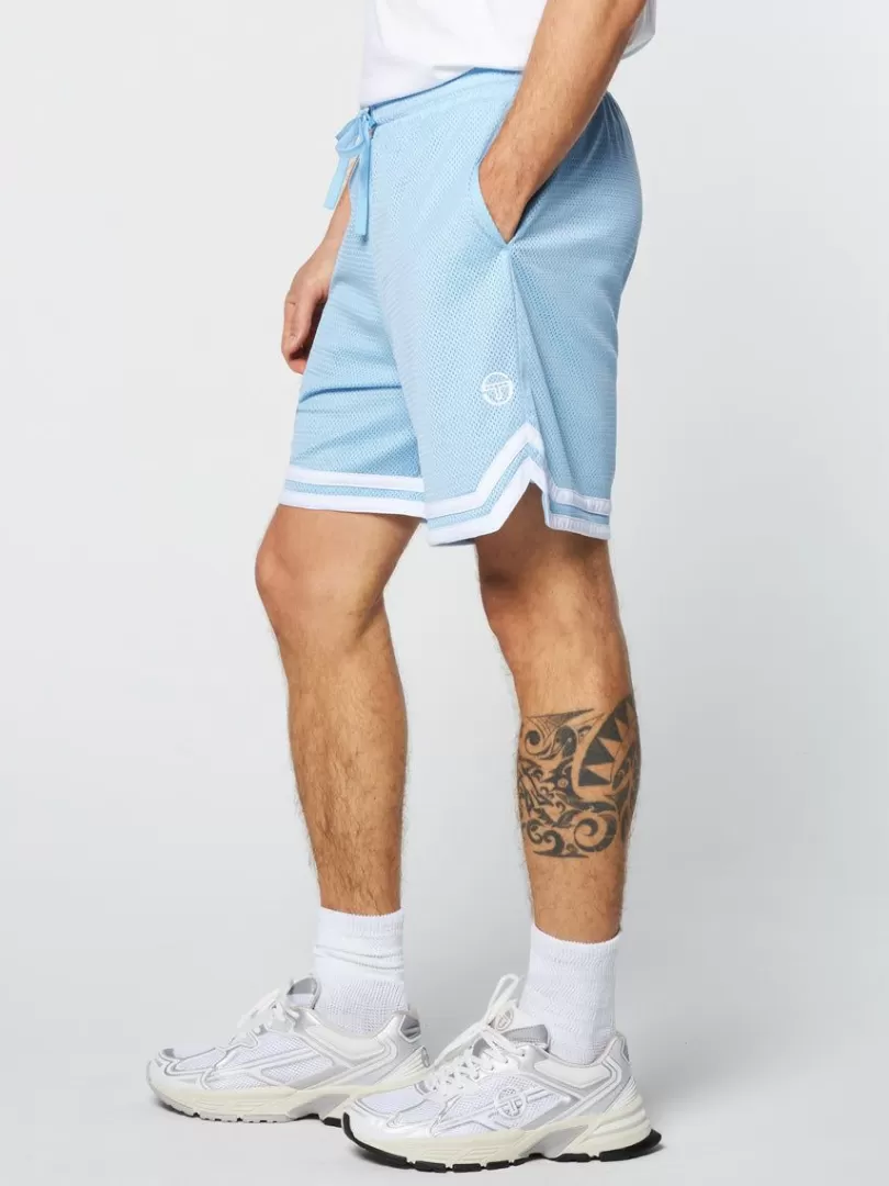 Sergio Tacchini Matching Separates>Spazio Banda Mesh Short- Clear Sky