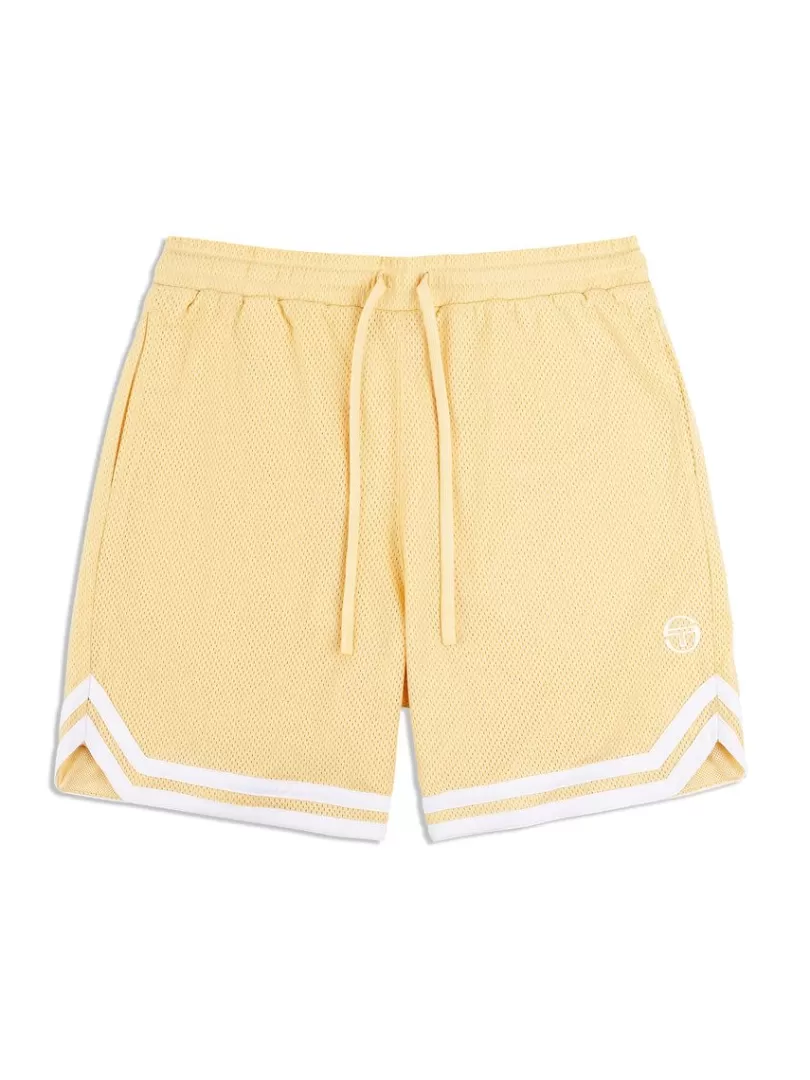 Sergio Tacchini Matching Separates>Spazio Banda Mesh Short- Golden Haze