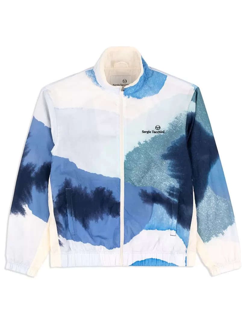 Sergio Tacchini View All>Spiaggia Track Jacket- Maritime Blue/ Multi