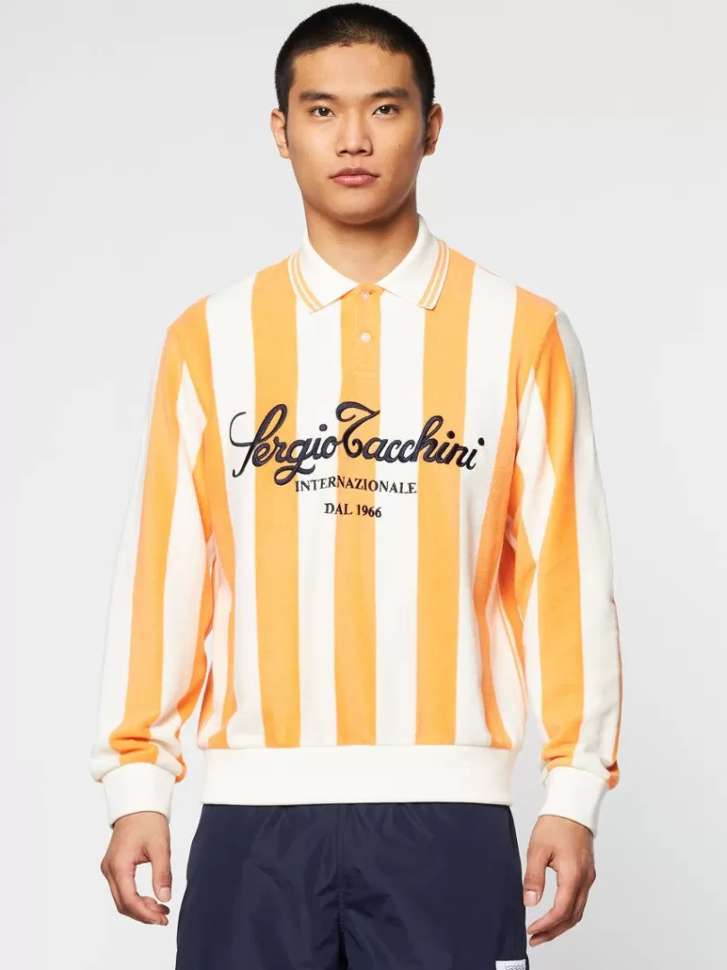 Sergio Tacchini Matching Separates>Sponda Polo- Gardenia/ Tangerine